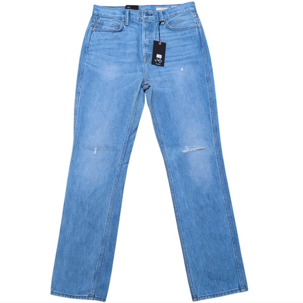 NOEND Denim Straight Leg Jeans Medium Wash‎ New Size 29 Made In USA